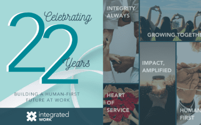 Integrated Work Turns 22!