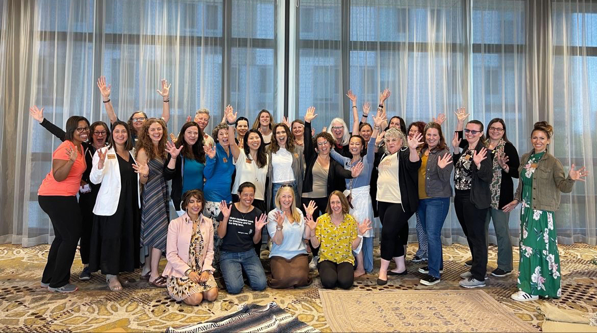 act. Integrated Work CEO Jennifer Simpson recently connected with other B Corp leaders at an in-person event in Portland, Oregon, hosted by WeTheChange, an organization for women and non-binary leaders at B Corps and other purpose-driven businesses.